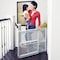 North States Industries North States Gray 26 in. H X 26-42 in. W Plastic Child Safety Gate 8615 - alternate 4